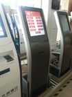 Banco máquina del boleto del sistema de gestión de la cola del dispensador del boleto de la cola de WIFI de 17 pulgadas con la impresora