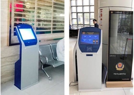 acero laminado en frío del sistema de la cola del banco emisor del boleto de los cajeros múltiples 110V