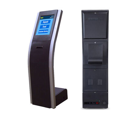 Quiosco de Tickets de Cola con Pantalla Táctil e Impresora Térmica Integrada para Soluciones de Cola Automática en Diversos Entornos Empresariales