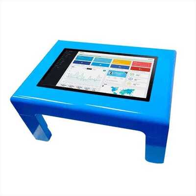 Mesa de pantalla táctil interactiva de 55 pulgadas para las aulas de la escuela Quiosco de consulta de información